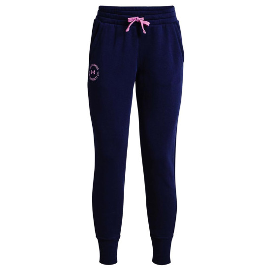 Under Armour Γυναικείο παντελόνι φόρμας Rival Fleece Crest Joggers Under Armour Γυναικείο παντελόνι φόρμας Rival Fleece Crest Joggers